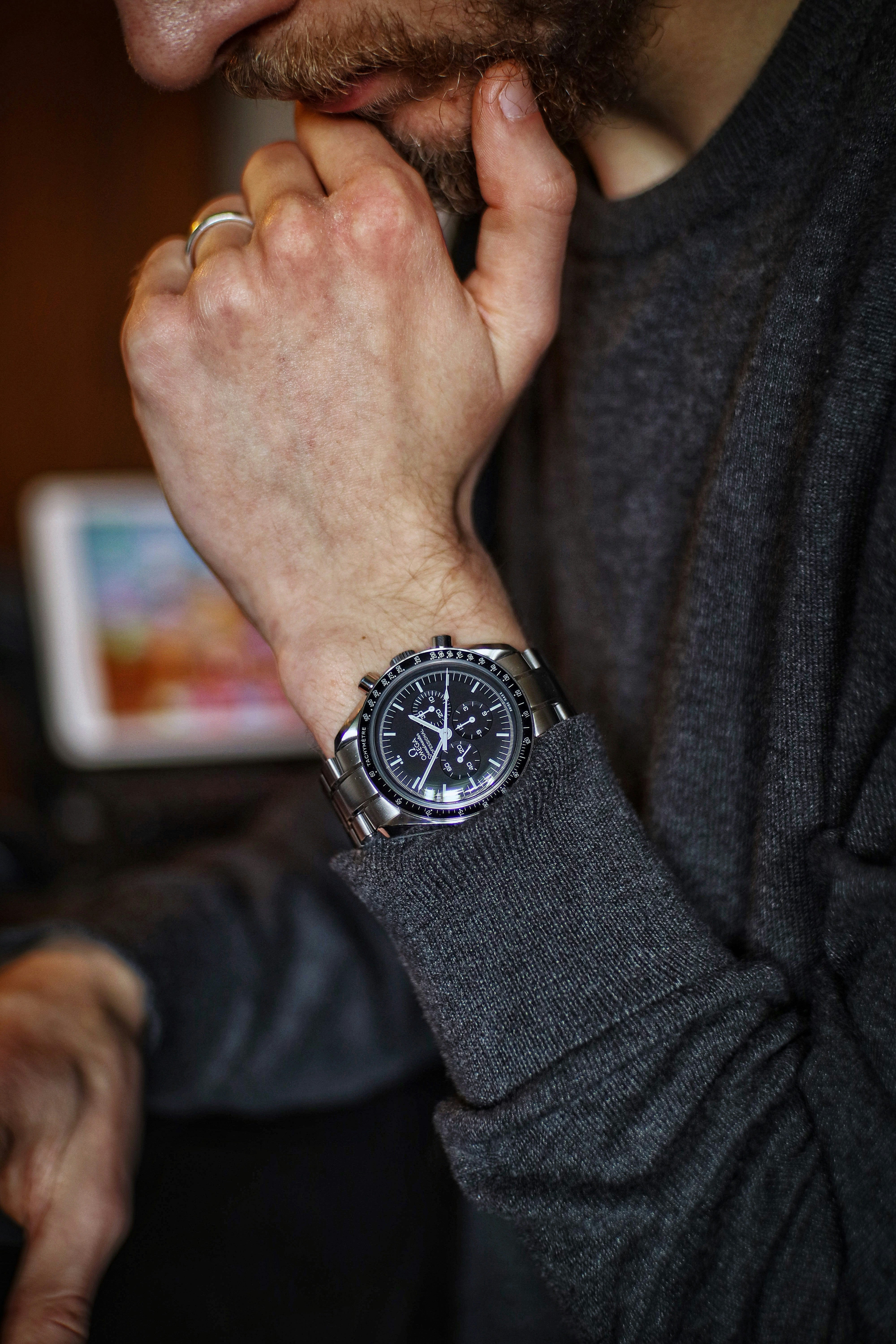 A luxury watch worn on the wrist, an example of a piece to be sold in Montreal through a specialized broker.