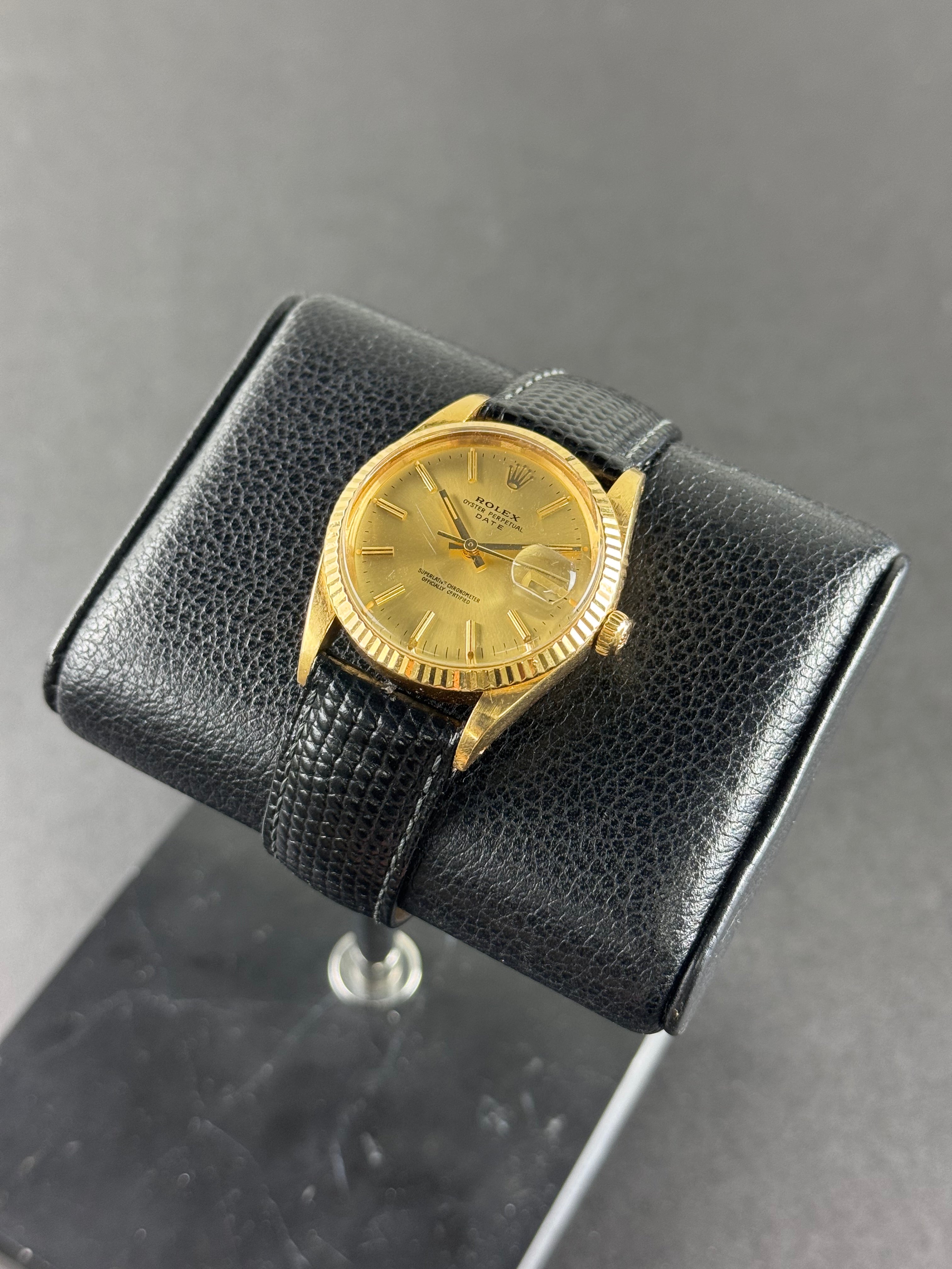 Rolex Date 18kt Yellow Gold