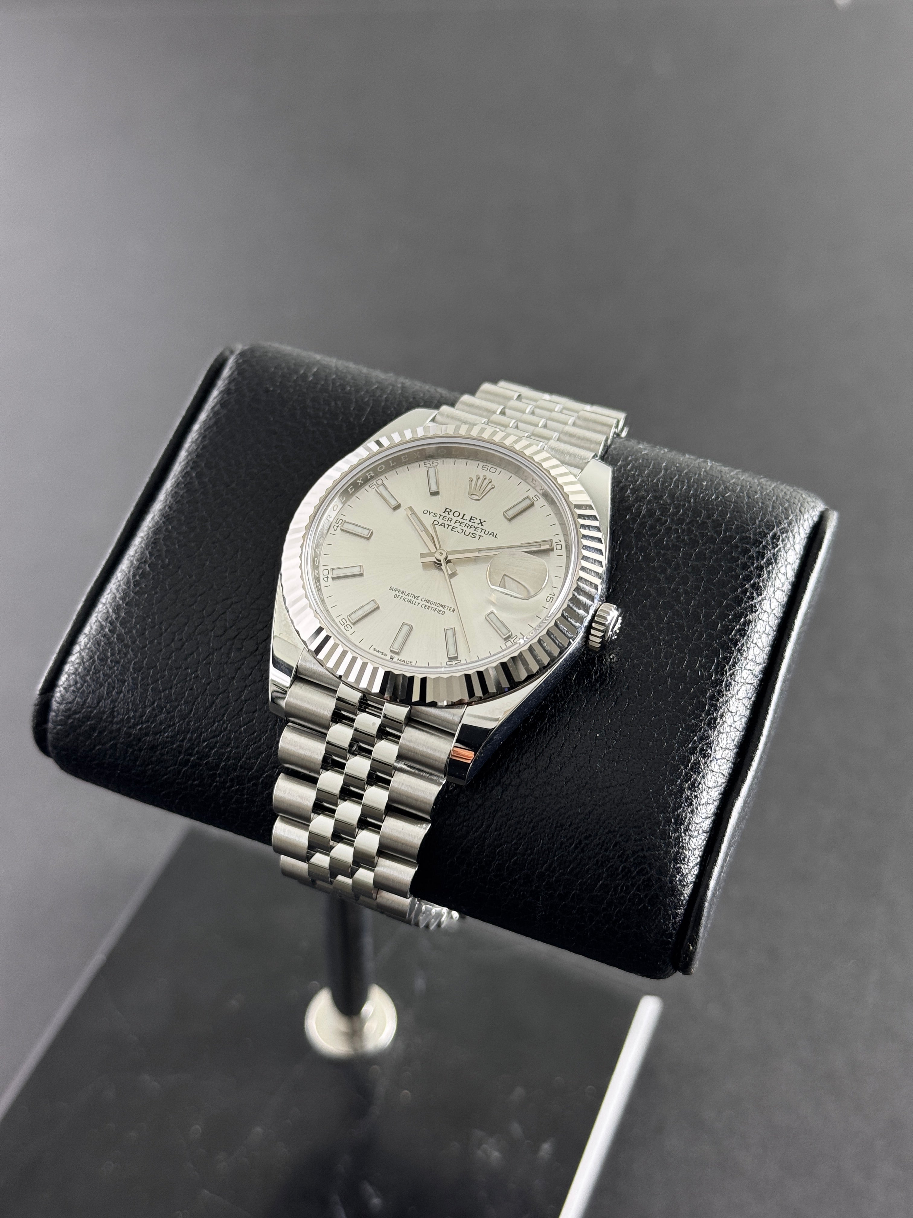 Rolex Datejust 41 Silver