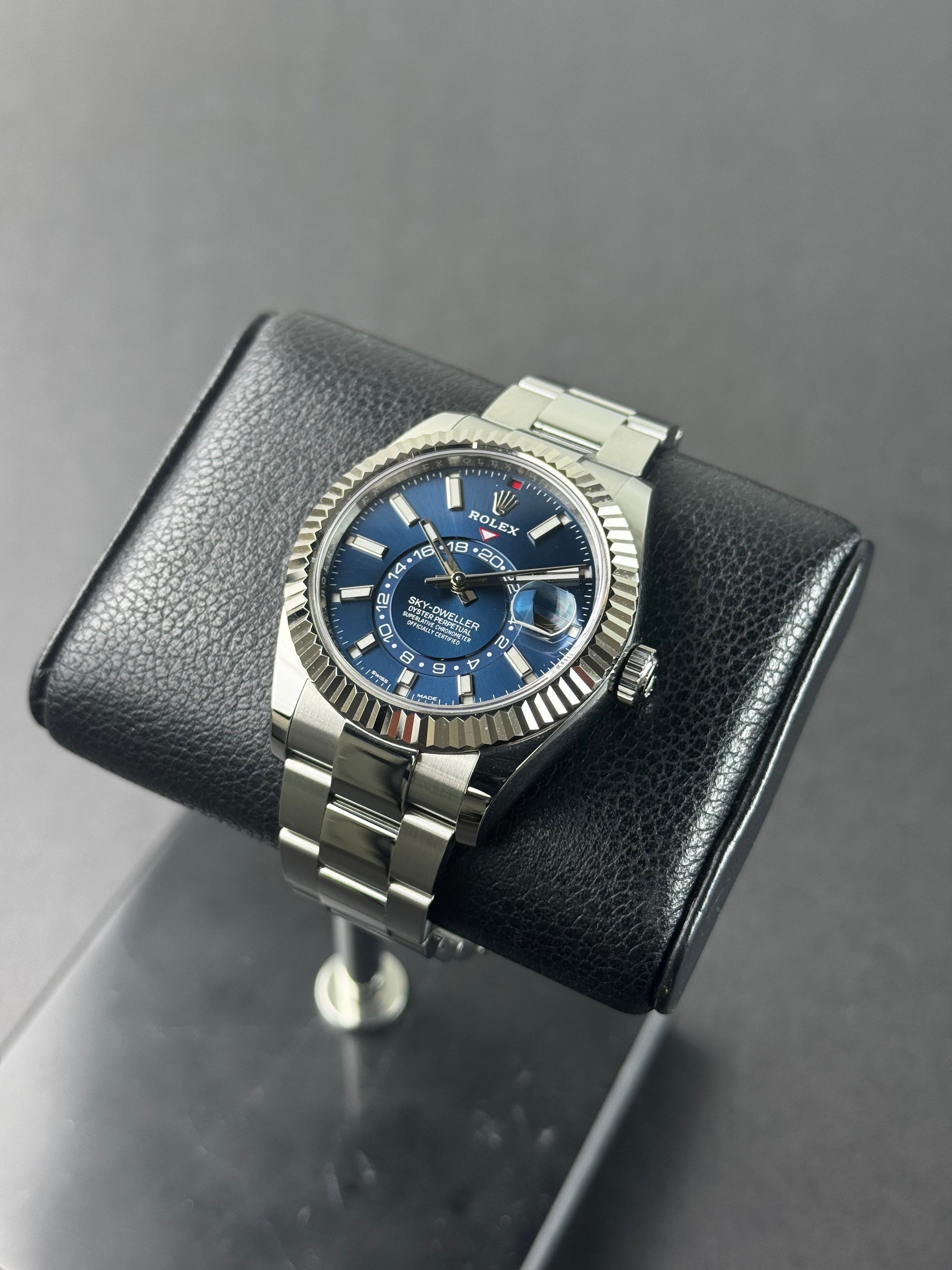 Rolex Sky Dweller blue dial