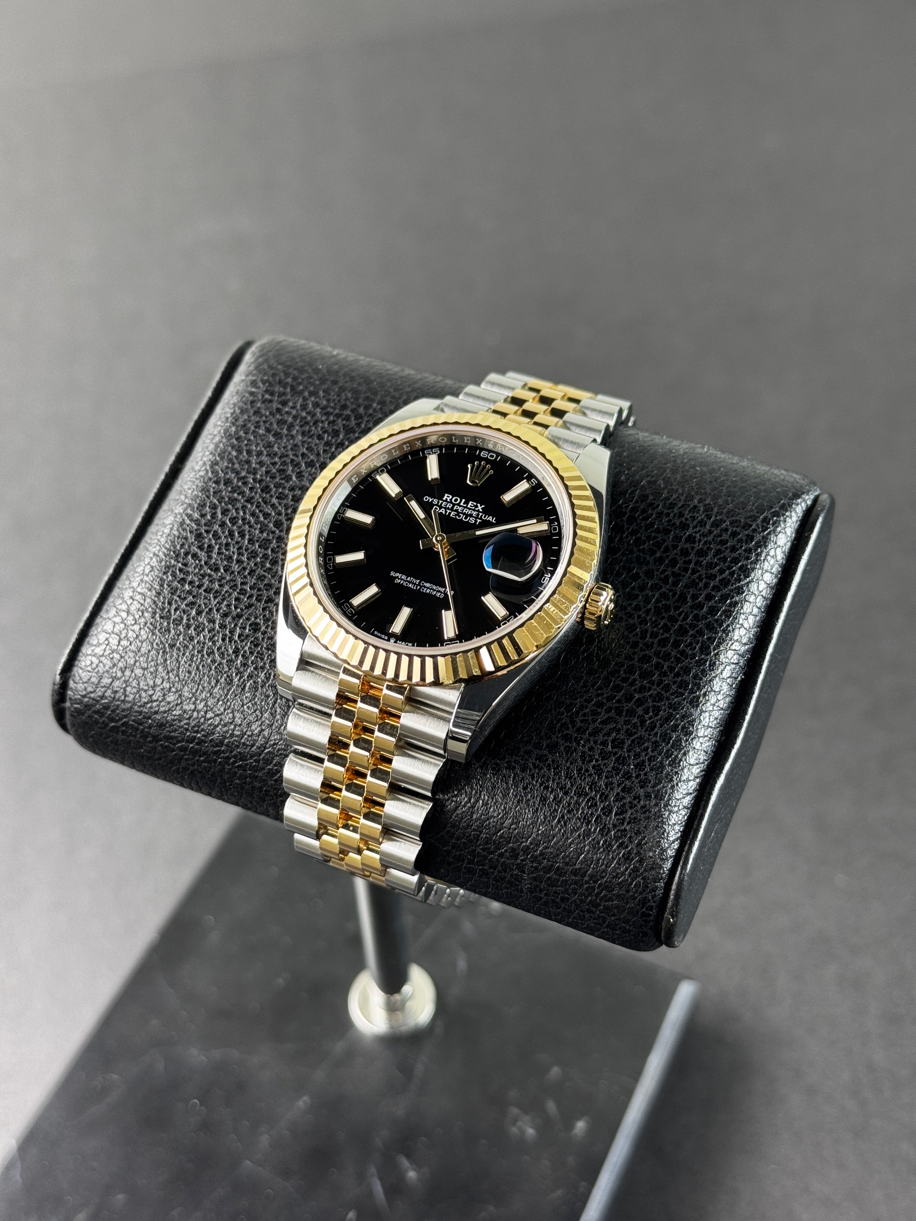 Rolex Datejust 41 Two Tone Black