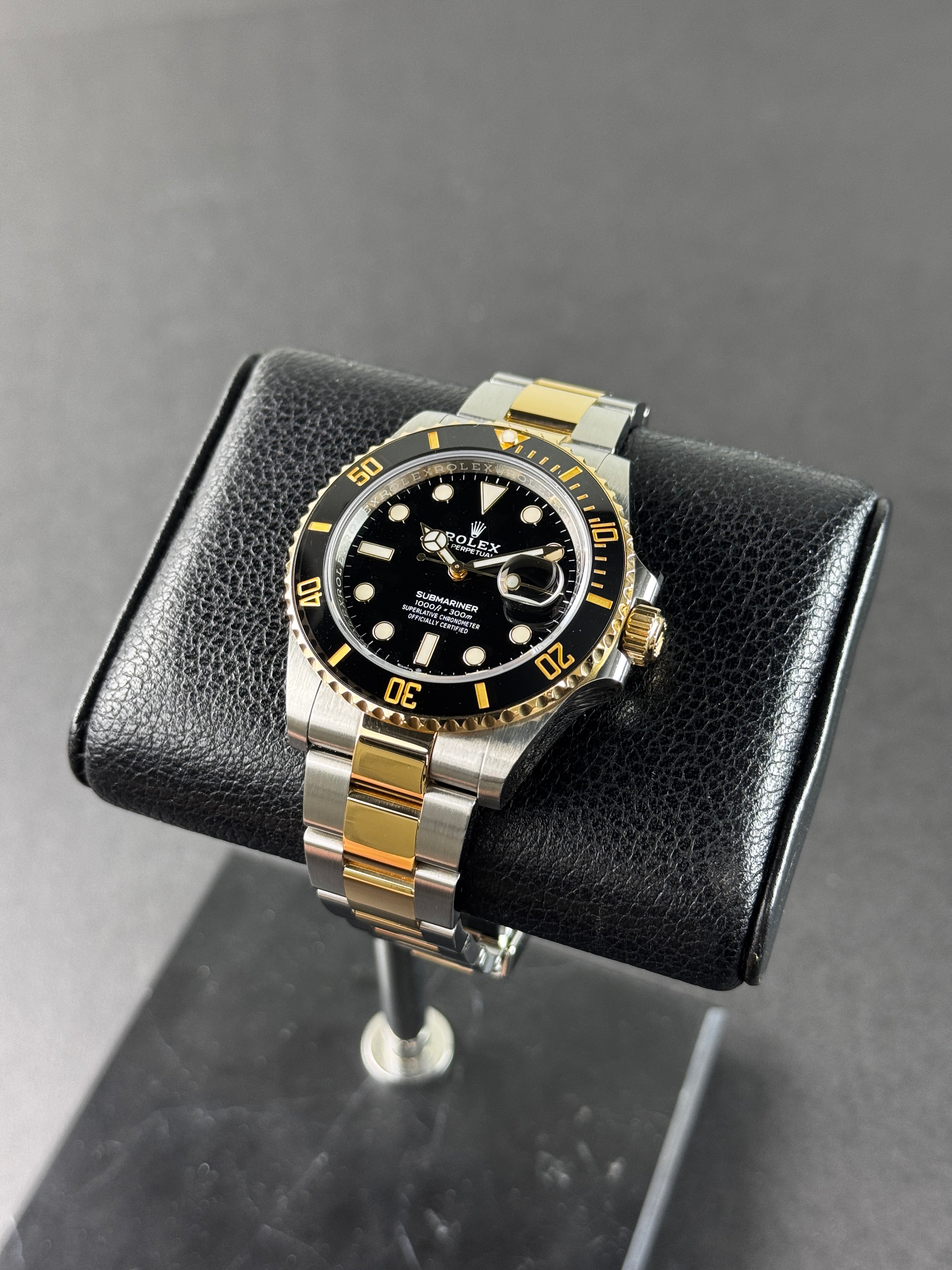 Rolex Submariner Two Tone Black
