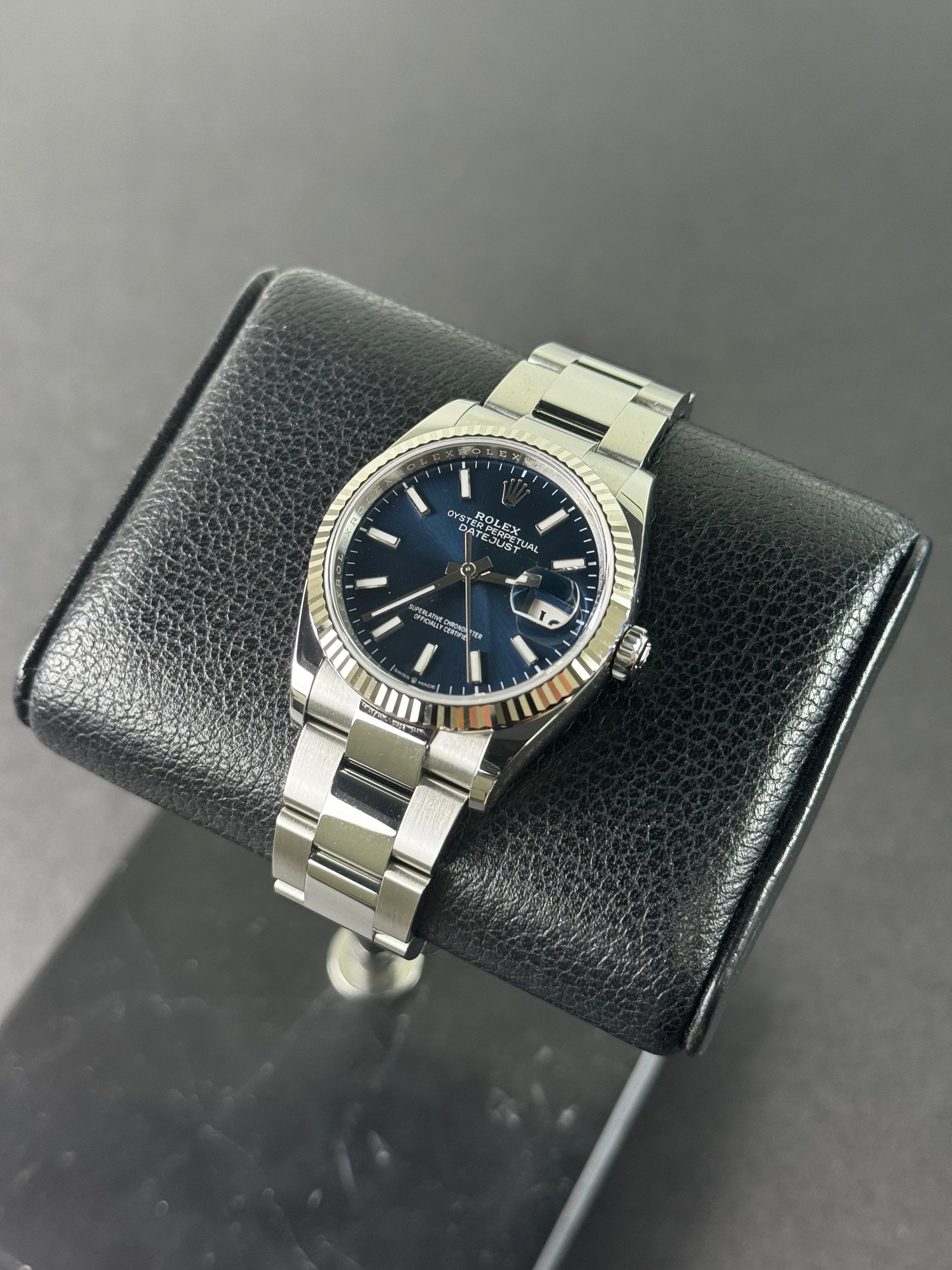 Rolex Datejust 36 SS Blue
