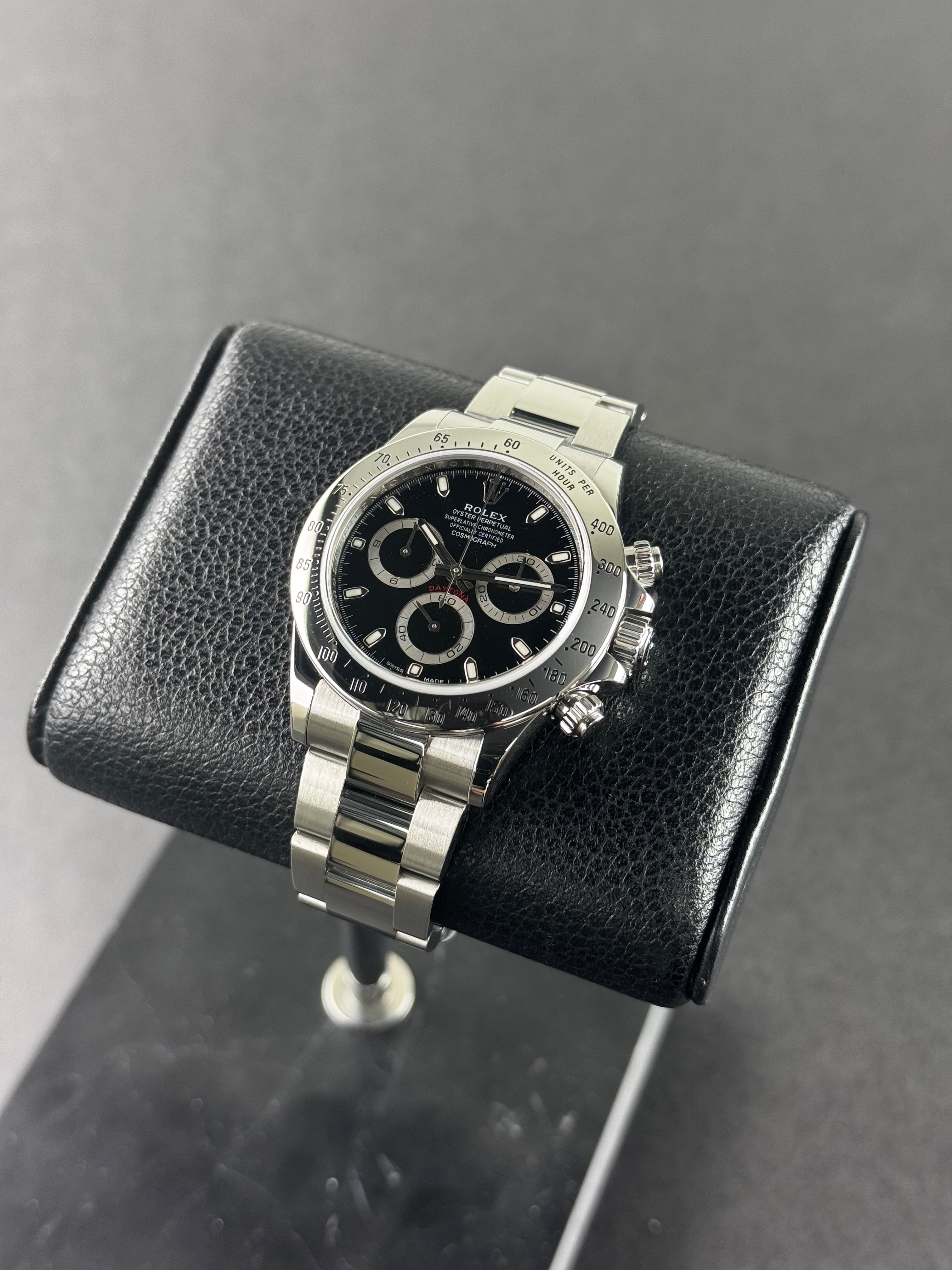 Rolex Daytona Steel Black Dial