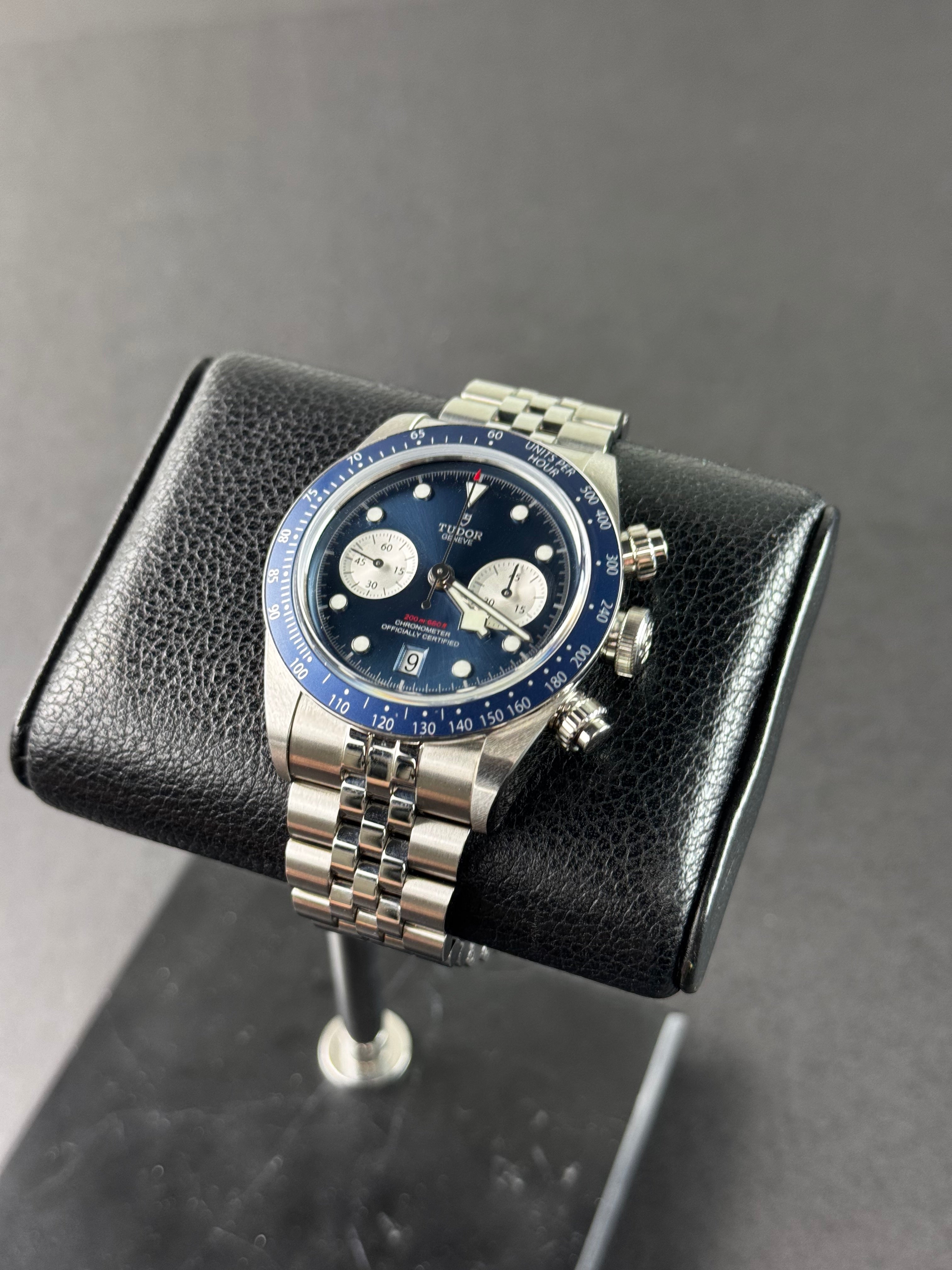 Tudor Black Bay Chrono Blue