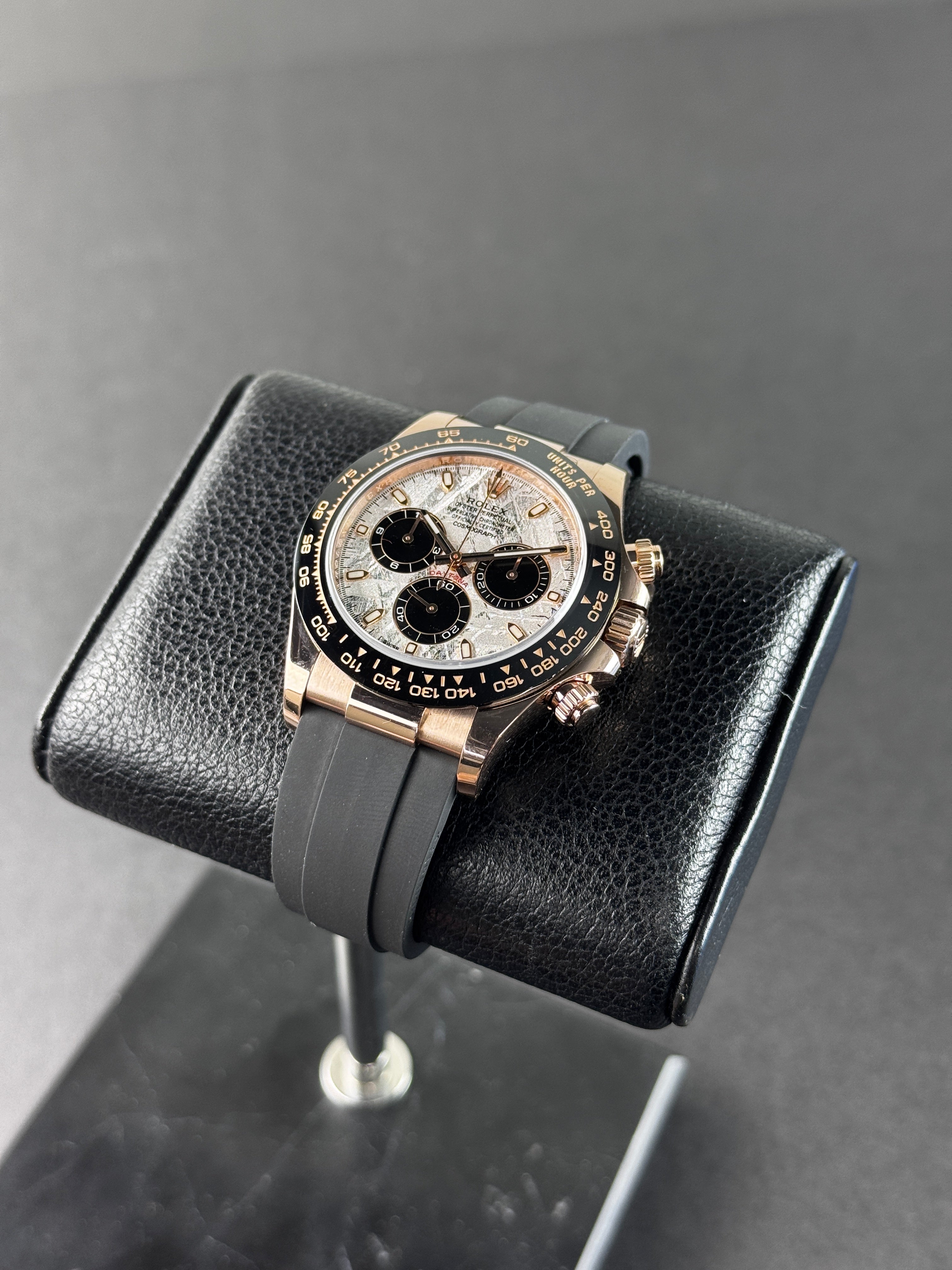 Rolex Daytona Rose Gold Meteorite