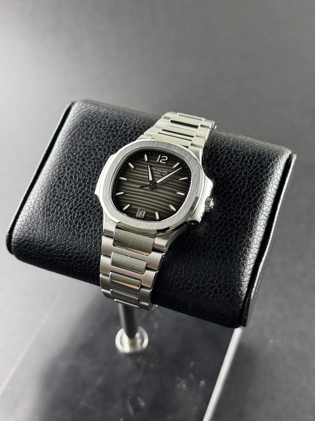 Patek Philippe Nautilus 5711 in steel with a blue dial and integrated bracelet