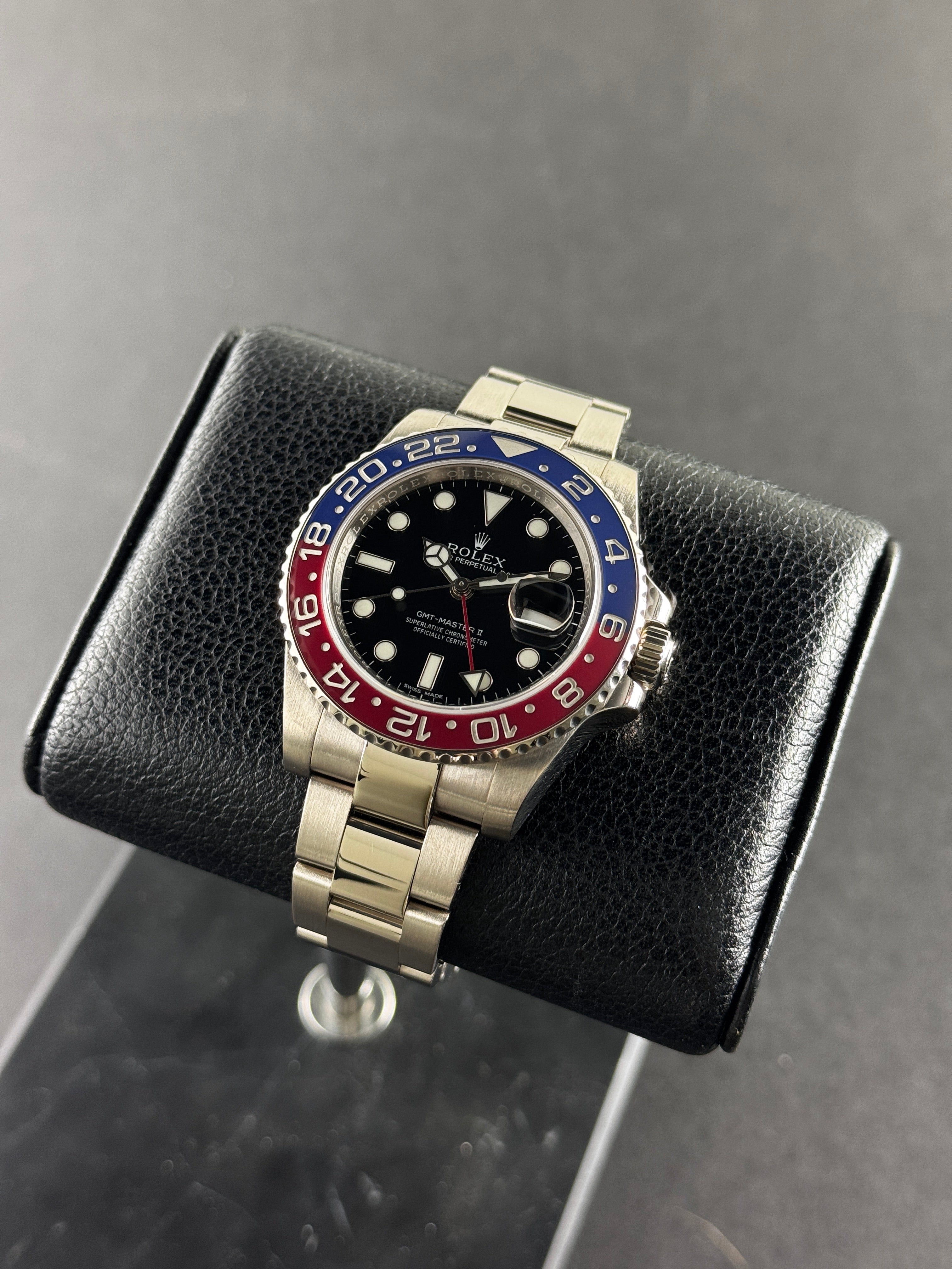 Rolex GMT Master II White Gold