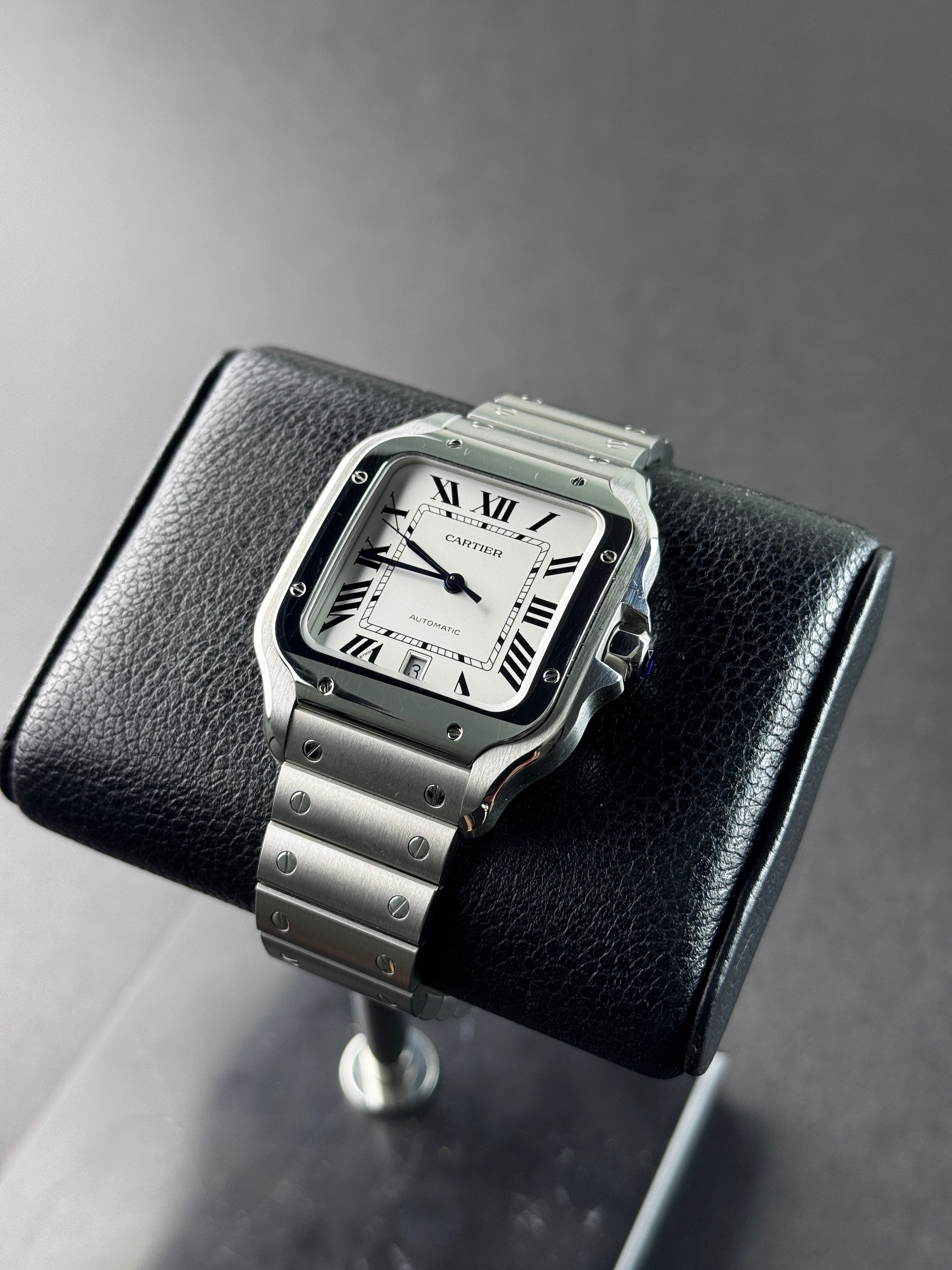Cartier Santos Large White