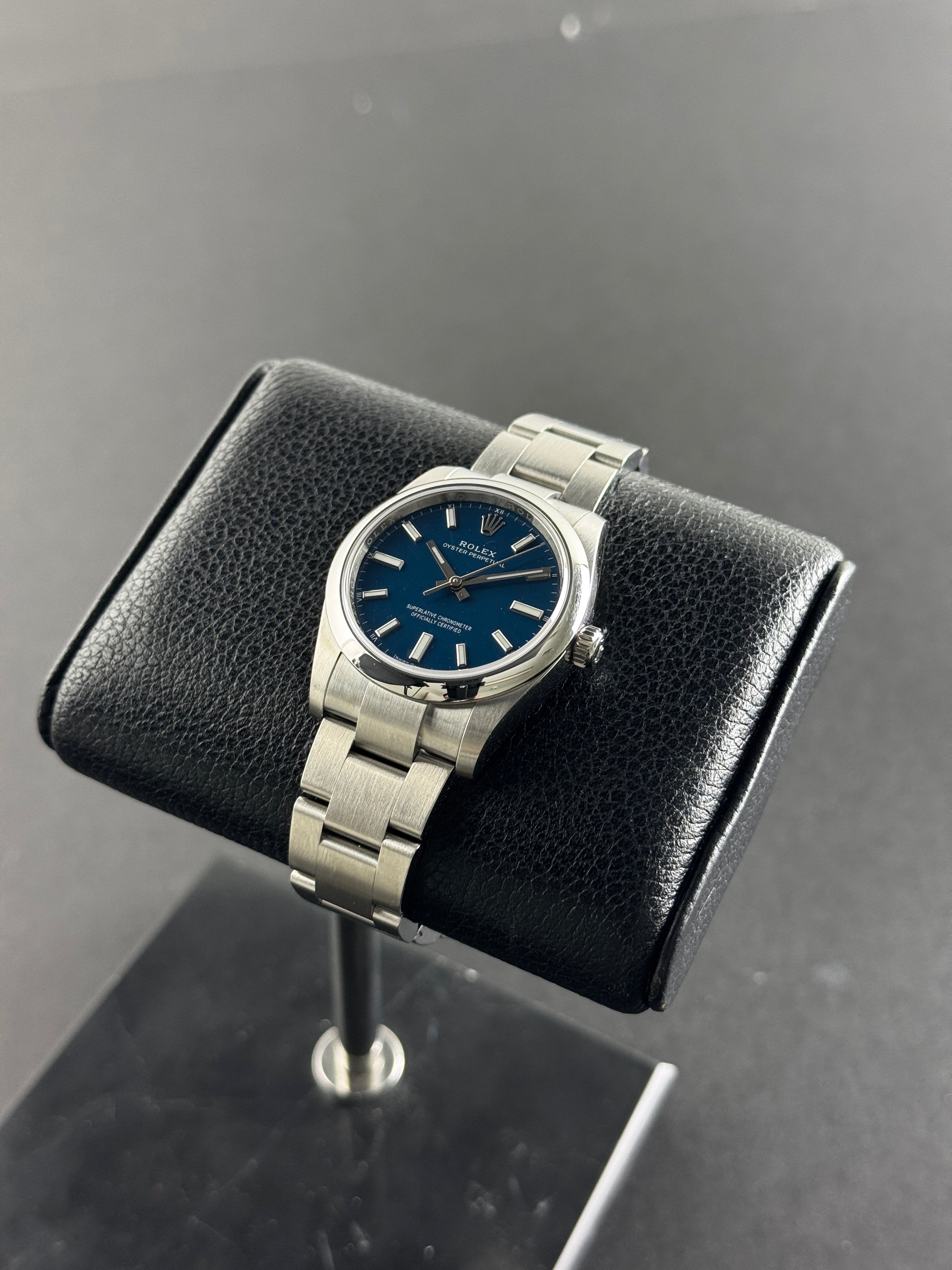 Rolex OP 34  Mediterranean Blue
