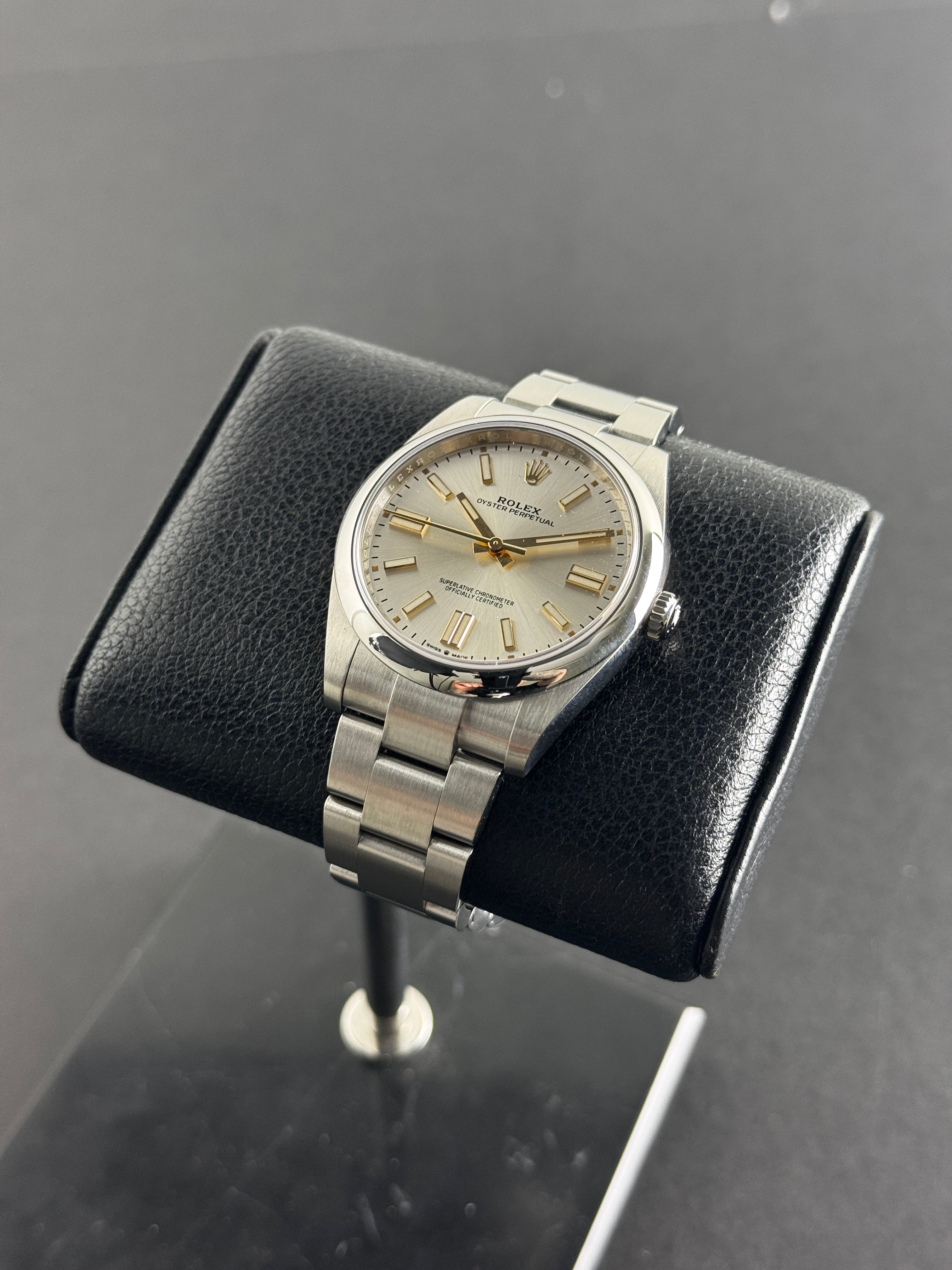 Rolex OP 41 Silver