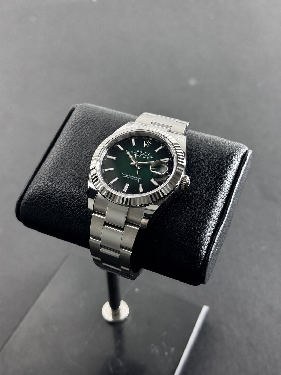 Rolex Datejust 41 Ombre Green