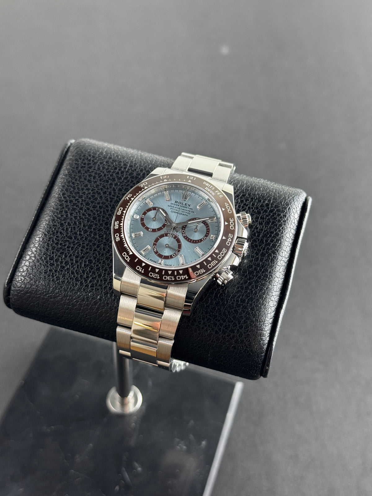 Rolex Daytona Platinum Diamond Marker