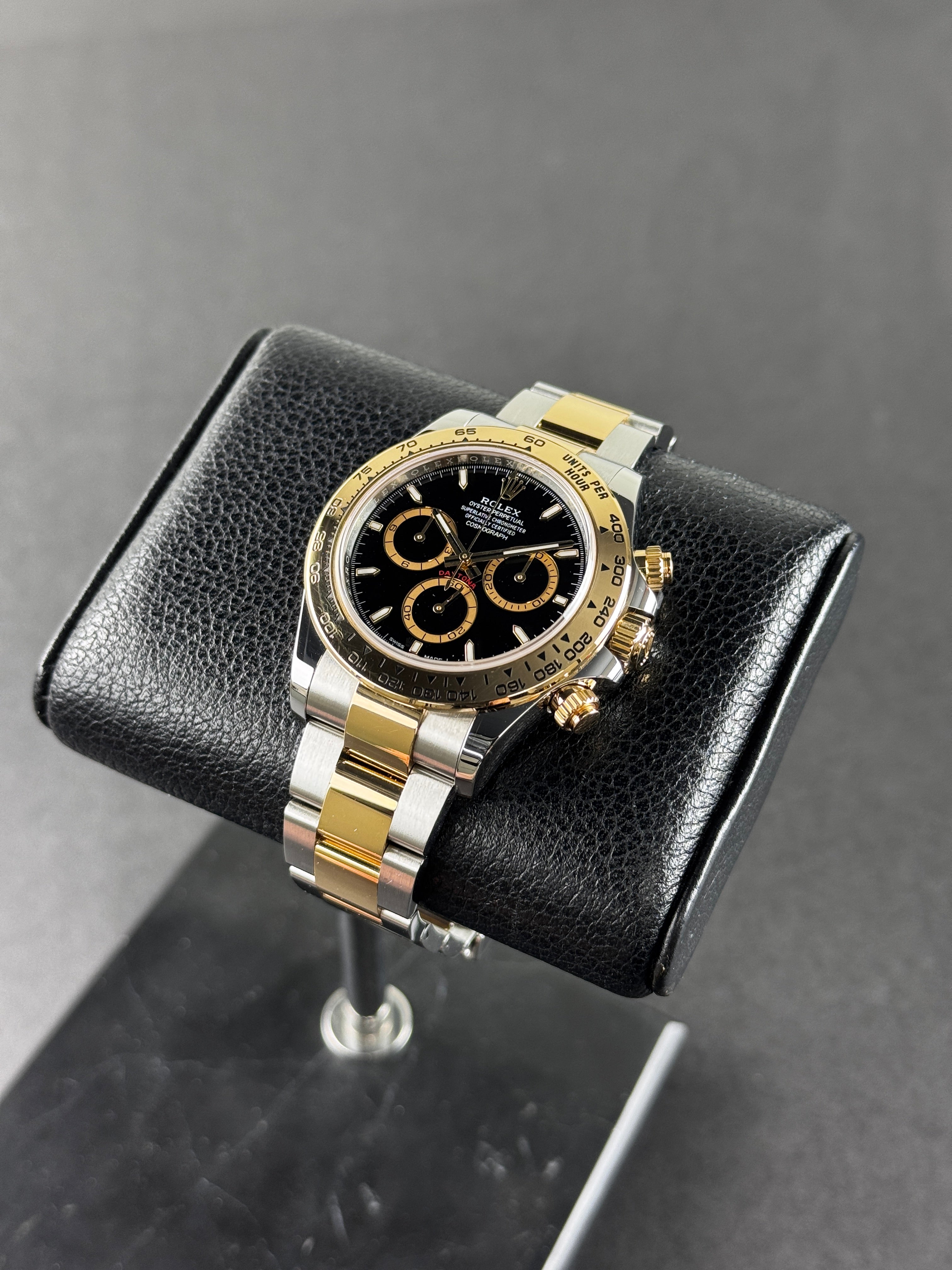 Rolex Daytona Two Tone Black Dial