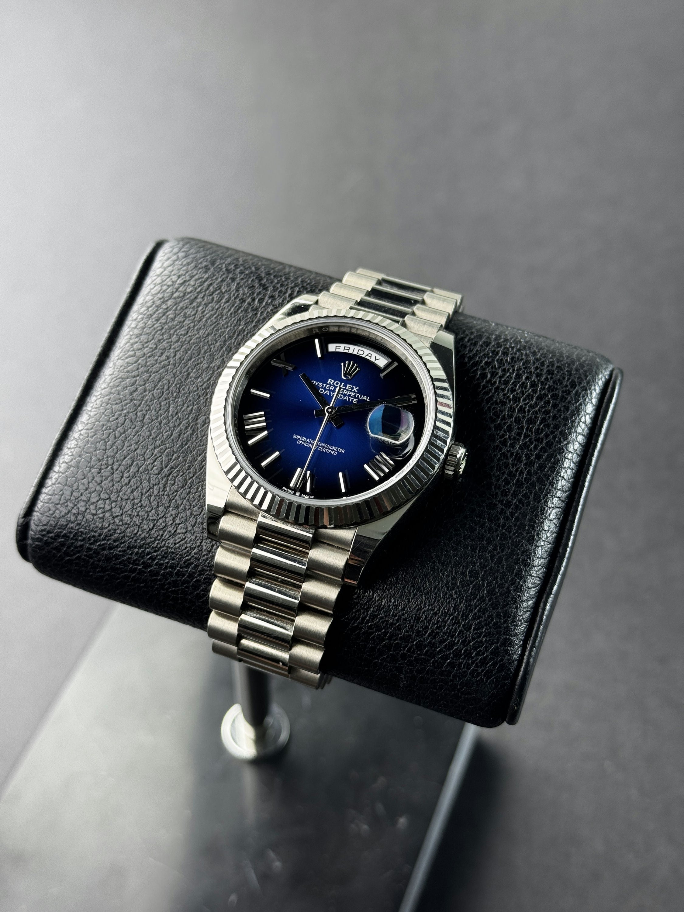 Rolex Day-Date 40 blue ombre