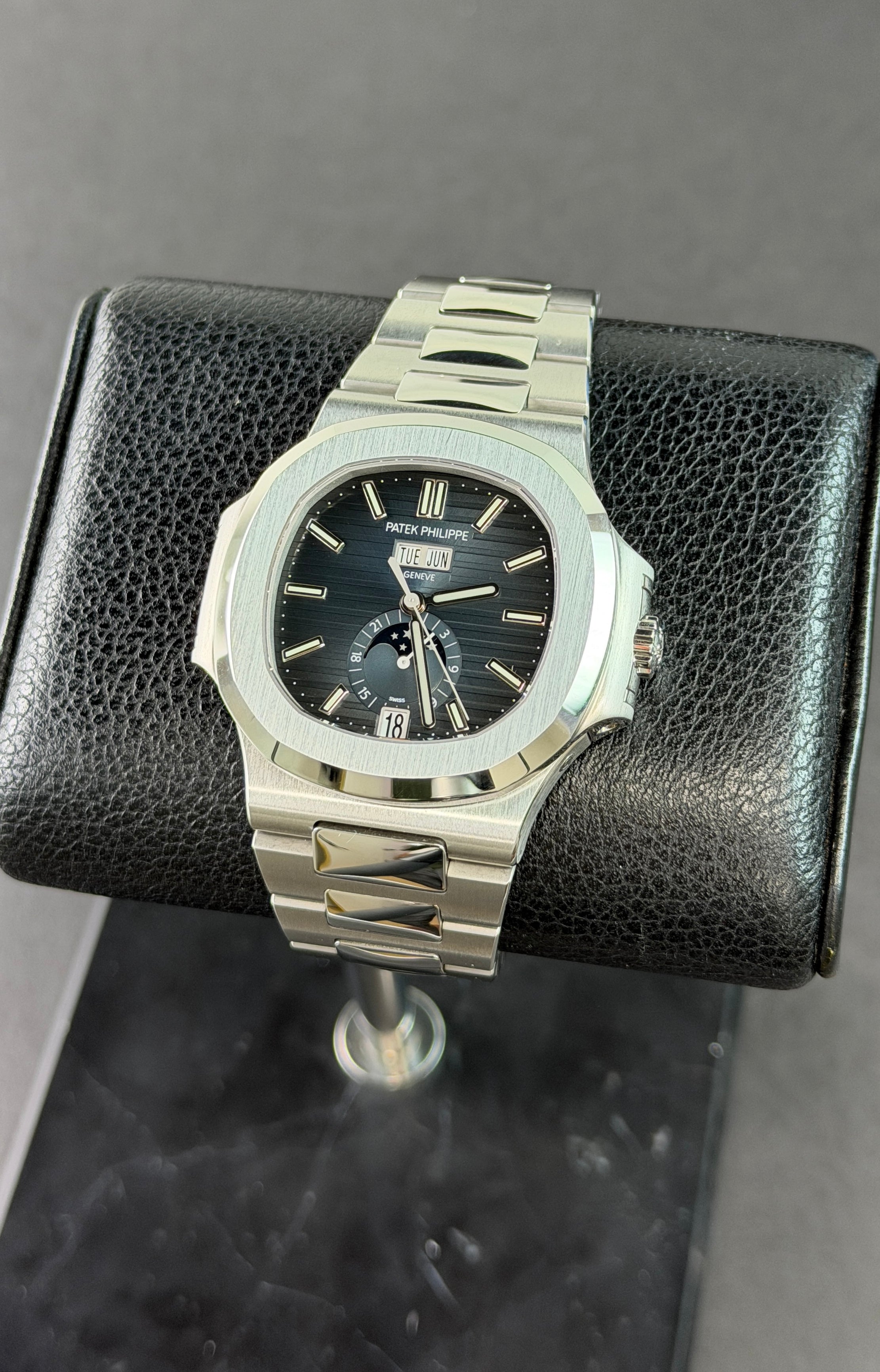 Patek Philippe Nautilus Annual Calendar Moon Phases