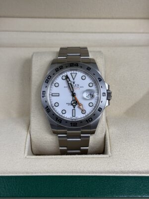 Rolex OP Explorer II Polaris Blanc 2020 - 216570