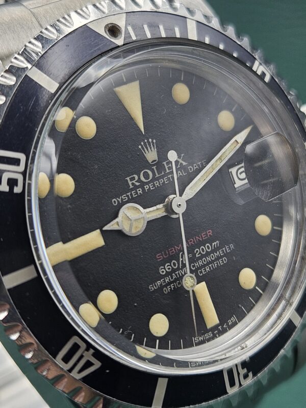 Rolex Submariner Date Vintage Red Sub – Image 4