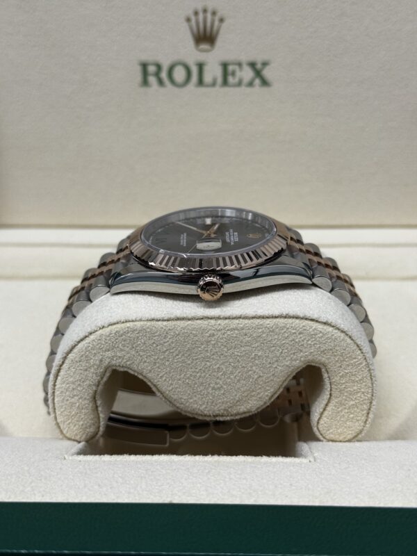 Rolex Datejust 41 Wimbledon Rose Gold Stainless Steel - Image 2