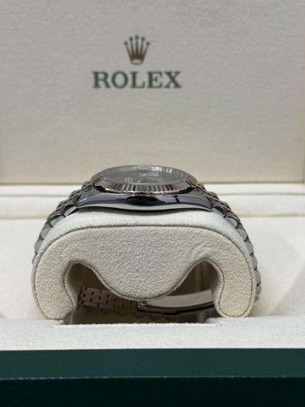 Rolex Datejust 41 Wimbledon Rose Gold Stainless Steel - Image 6