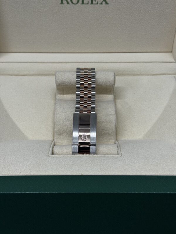 Rolex Datejust 41 Wimbledon Rose Gold Stainless Steel - Image 4