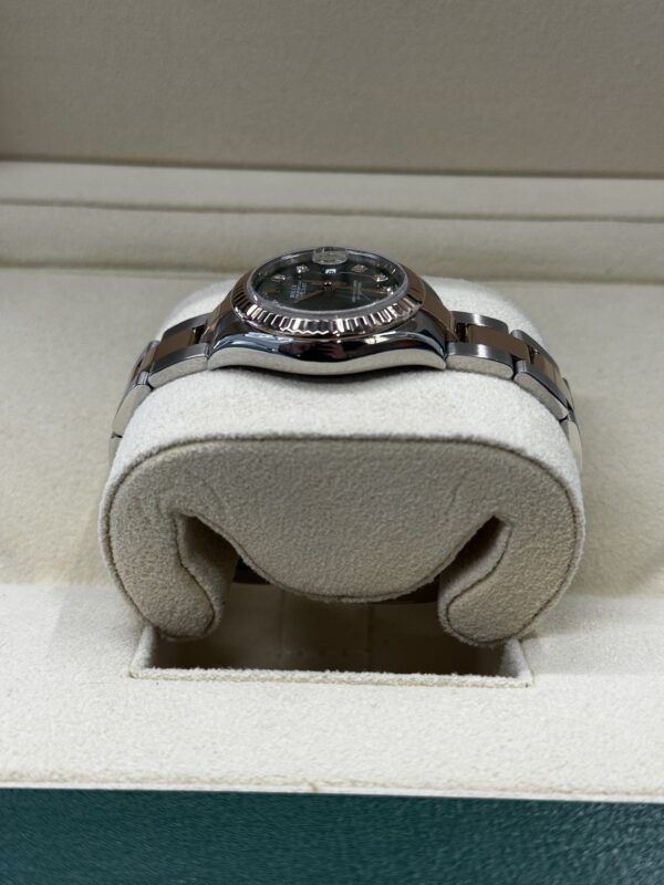 Rolex Datejust 28mm Olive Diamond Marker – Image 5