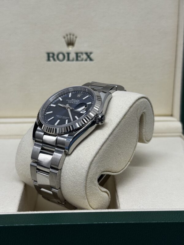 Rolex Datejust 36 SS Blue – Image 4