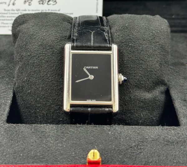 Cartier Tank Must 2023 Black Dial – Image 2