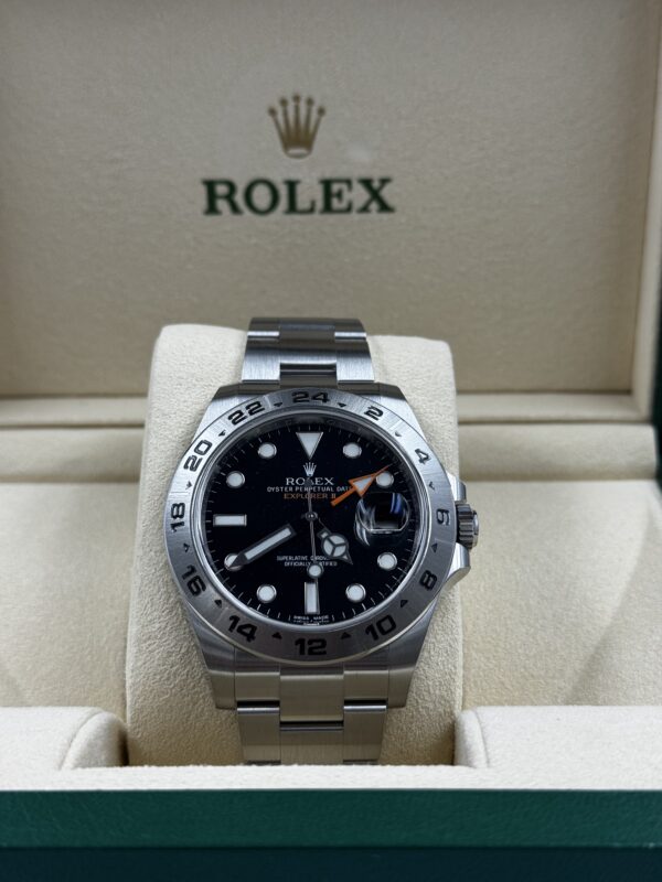 Rolex Explorer II Black Dial – Image 2