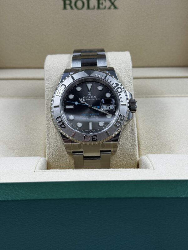 Rolex Yachtmaster 40 SS Rhodium – Image 2