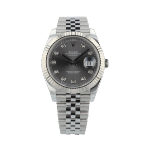 Rolex Datejust 41 Grey Diamond Dial