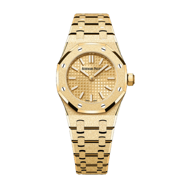 Audemars Piguet Royal Oak Mini Yellow Gold Frosted