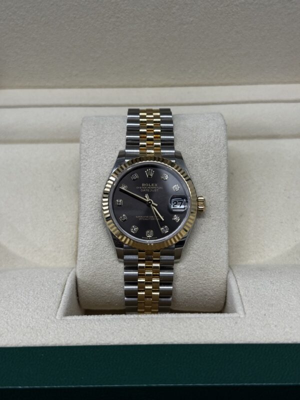Rolex Datejust 31mm Taupe/Grey Diamond Dial – Image 7