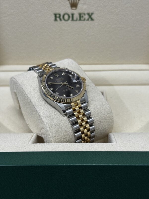Rolex Datejust 31mm Taupe/Grey Diamond Dial – Image 4
