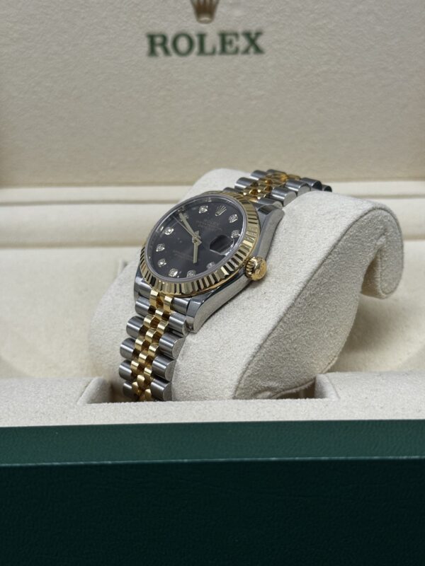 Rolex Datejust 31mm Taupe/Grey Diamond Dial – Image 3