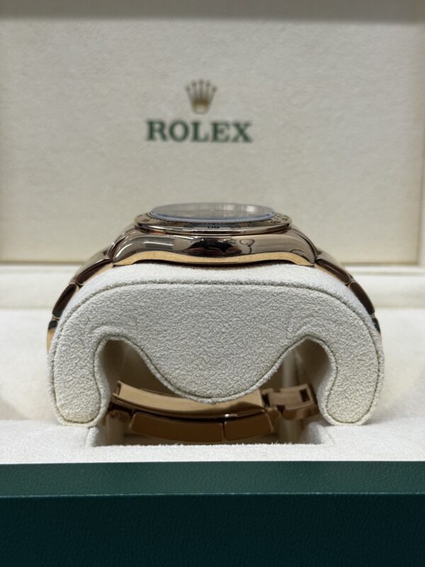 Rolex Cosmograph Daytona Rose Gold Pink Rose Dial – Image 3