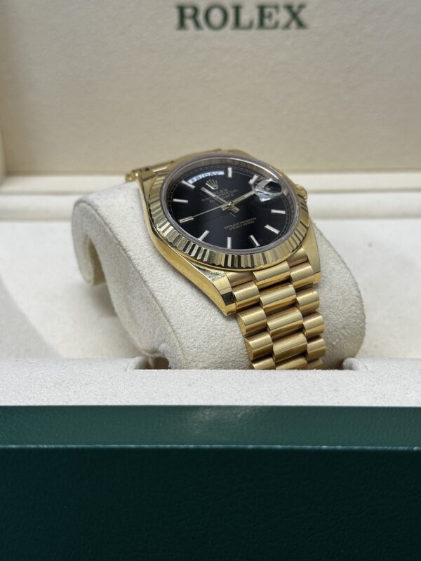 Rolex Day Date 40 Black Motif – Image 6