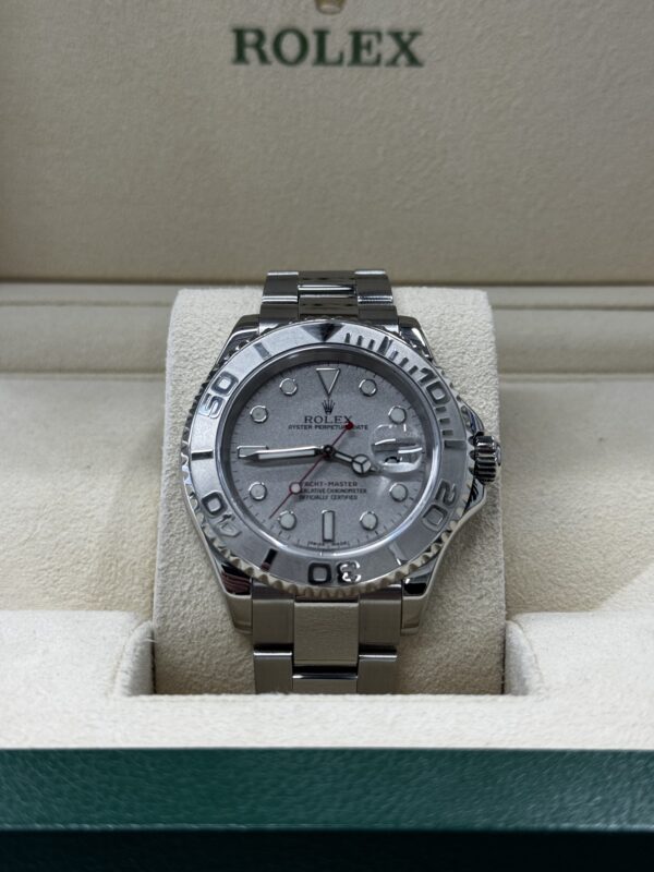 Rolex Yacht Master 40 Platinum Dial – Image 2