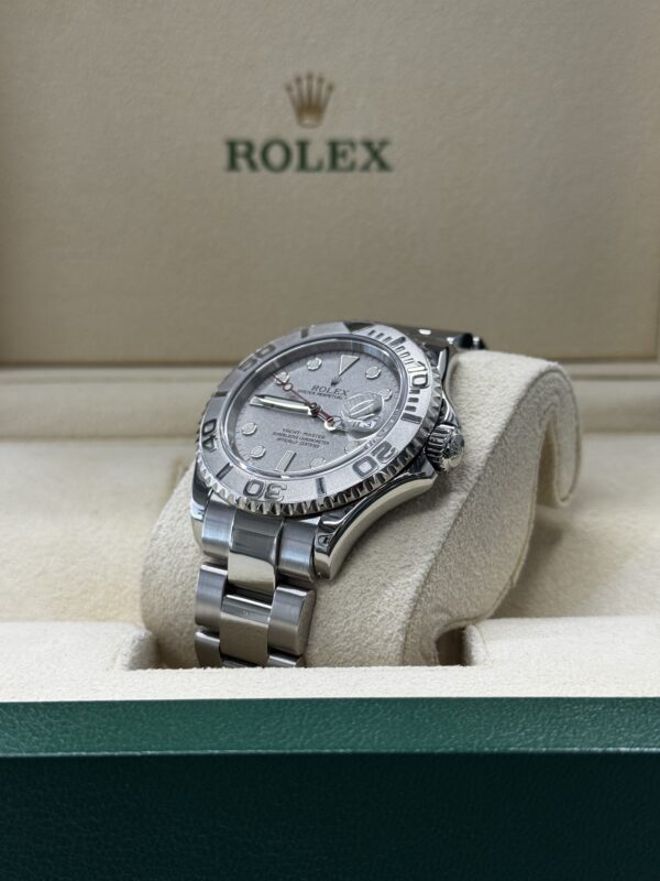 Rolex Yacht Master 40 Platinum Dial – Image 7