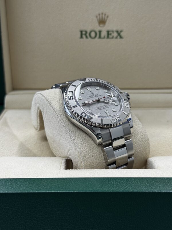 Rolex Yacht Master 40 Platinum Dial – Image 3