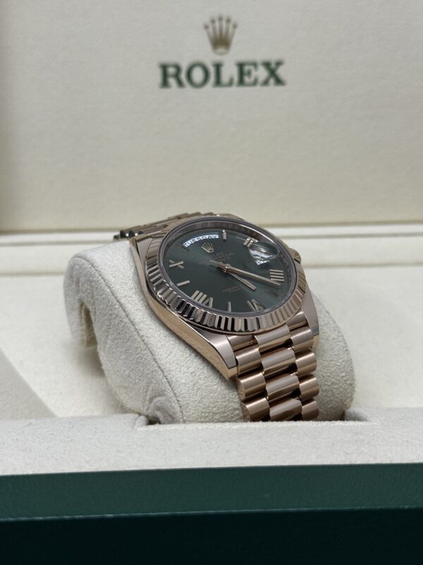 Rolex Day Date 40 Olive – Image 6