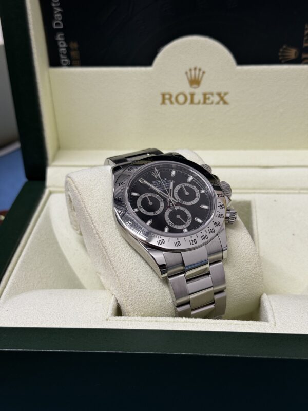 Rolex Daytona Steel Black Dial – Image 6