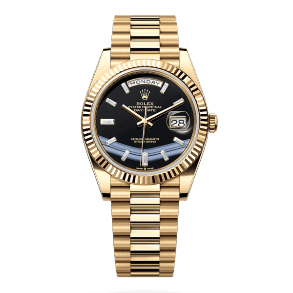 Rolex Day Date 40 Black Motif