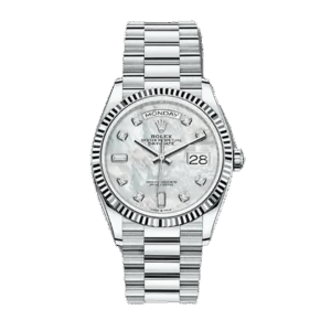 Rolex Day Date 36 Platinum 6 screws