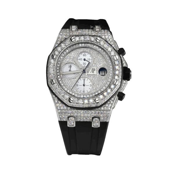 Audemars Piguet Royal Oak Off Shore Chrono Aftermarket Diamonds