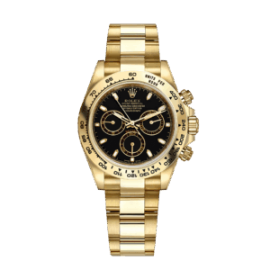 Rolex Daytona Yellow Gold Black Dial