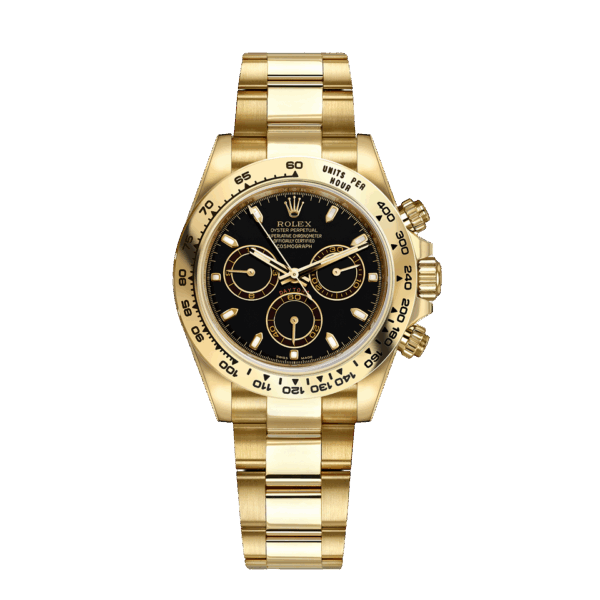 Rolex Daytona Yellow Gold Black Dial