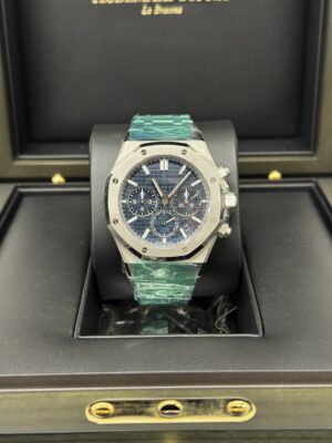 Audemars Piguet 38mm Chronograph Blue Dial - 26715