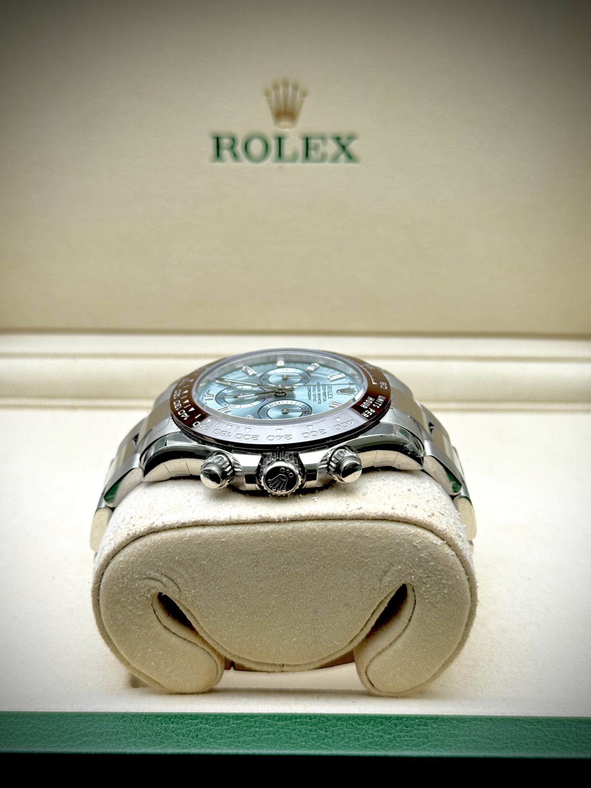 Rolex Daytona Platinum Diamond Baguette - 116506 – Image 6