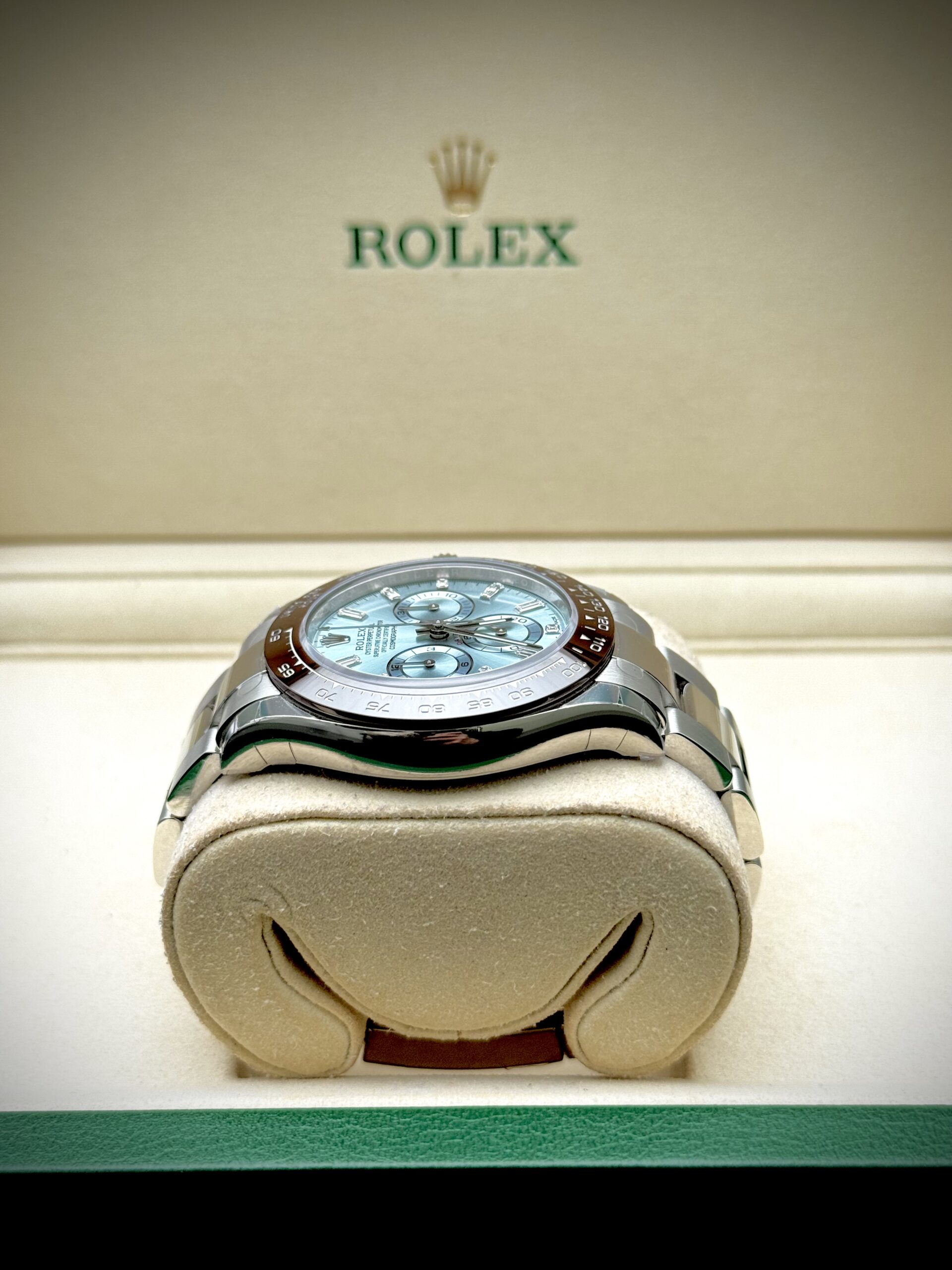 Rolex Daytona Platinum Diamond Baguette - 116506 – Image 7